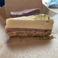 Vanilla + red current cheesecake   at Sublimmme in Bucharest