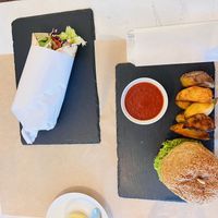 Shawarma & bbq burger  at Sublimmme in Bucharest