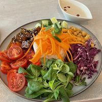 Proteic bowl with rice, tofu and vegetables, 38 lei  at Sublimmme in Bucharest