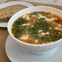 Lentil soup. Part of the Thursday menu of the day (with a proteic bowl for 42 lei).  at Sublimmme in Bucharest