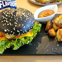 Cheeseburger at Sublimmme in Bucharest