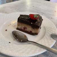 Chocolate raspberry cake  at Sublimmme in Bucharest