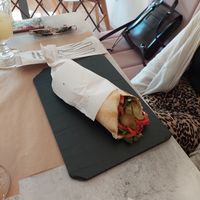 Saitan wrap at Sublimmme in Bucharest