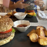 Barbecue burger  at Sublimmme in Bucharest