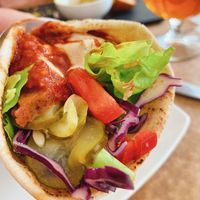 Wrap de seitán  at Sublimmme in Bucharest