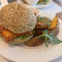 Signature burger   at Sublimmme in Bucharest