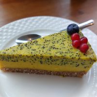 Limonette Cake with Lemon and Poppy at Sublimmme in Bucharest