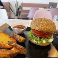 BBQ burger  at Sublimmme in Bucharest