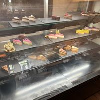 Variety of cakes  at Sublimmme in Bucharest