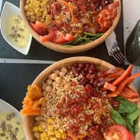 Buddha bowls  at Sublimmme in Bucharest