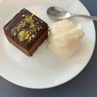 Dessert and ice cream at Sublimmme in Bucharest