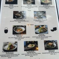 Vegan menu   at SOI in Guam