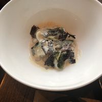 Sea vegetables at Sans in Brooklyn