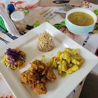 menu del día for 15k at Alma Natura in Medellin