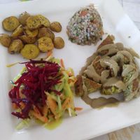 Meal of the day at Alma Natura in Medellin