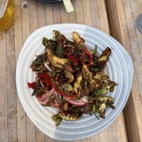 Crispy Brussel Sprouts!  at Doraku in Honolulu