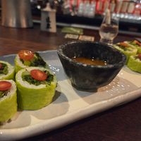 Vegan sushi at Doraku in Honolulu