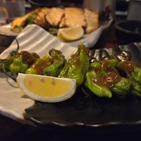 Shishitos at Doraku in Honolulu