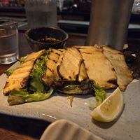 King oyster mushrooms at Doraku in Honolulu