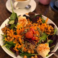 Salad at Sky Blue Cafe in Bath