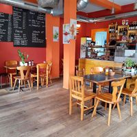 Interior at Felice Pizza in Zurich