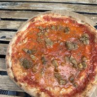 vegan porcini   at Felice Pizza in Zurich