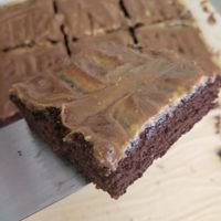 Amazing brownies gluten free options too. at Katy's Lovebites in Lake Park
