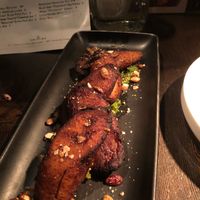 Ordered plantains without cheese and yogurt.  at Ophelia's Electric Soapbox in Denver