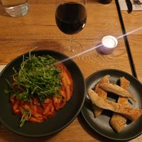 Peperonata, Dough Sticks, and Montepulciano at Pizza Express - Broughton Park in Chester