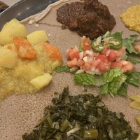   at Ethiopian Diamond Restaurant in Chicago