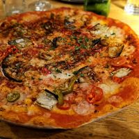 Vegan Romana Spicy Melanzane at Pizza Express - Valley Park in Croydon