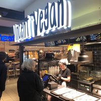 Vegan Burger Joint - Friendly Staff - Please TIP - Restaurant inside the Mall at Vincent - Mercado Center in Hamburg