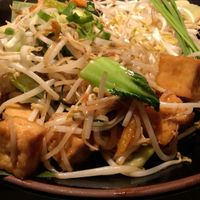 Vegan pad Thai  at Ssong Thai in Seoul