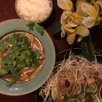 Vegan dishes at Ssong Thai in Seoul