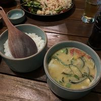 Vegan Green Curry at Ssong Thai in Seoul
