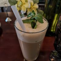 Vegan milk tea at Ssong Thai in Seoul