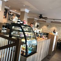 Interior at Cup's Italian Coffee House in Zermatt