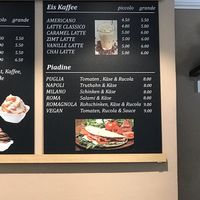 Only hot menu item at Cup's Italian Coffee House in Zermatt