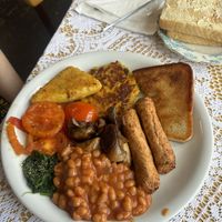 Vegan English Breakfast   at Wishcat Cafe in Bridlington