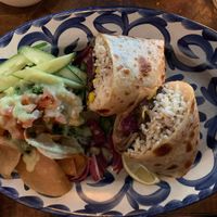 Mushroom burrito   at Yuca in Rovaniemi