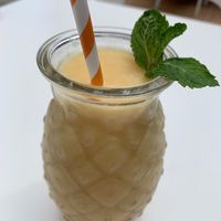 Caribbean Passion Smoothie   at Creme Cafe in Lanzarote