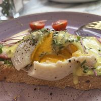   at Creme Cafe in Lanzarote