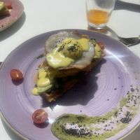   at Creme Cafe in Lanzarote