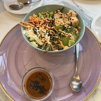 Tofu Buddha bowl   at Creme Cafe in Lanzarote