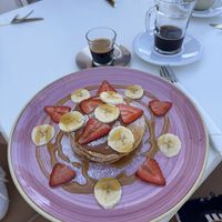   at Creme Cafe in Lanzarote