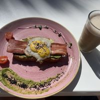   at Creme Cafe in Lanzarote