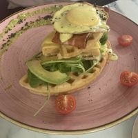   at Creme Cafe in Lanzarote