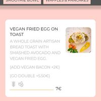 Amazing food. Just sorry they are closed from today for a week, as I'd eat there everyday. at Creme Cafe in Lanzarote