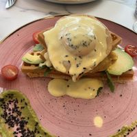   at Creme Cafe in Lanzarote