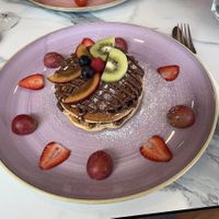   at Creme Cafe in Lanzarote